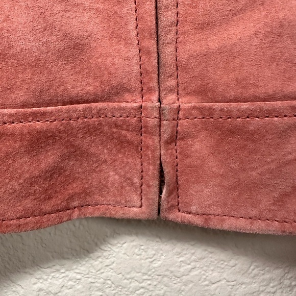 Bernardo Women's Pink Suede Jacket Women's Small - Picture 7 of 10